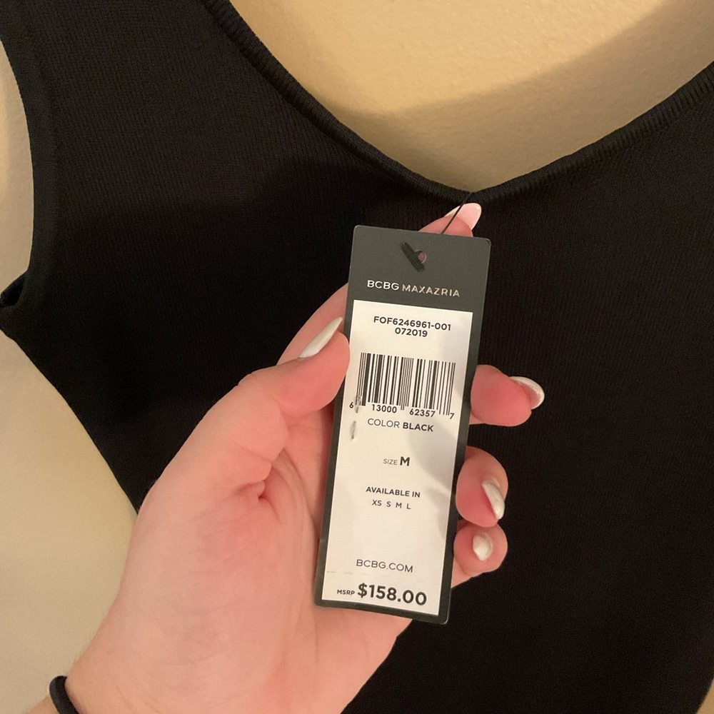 Bcbg black dress